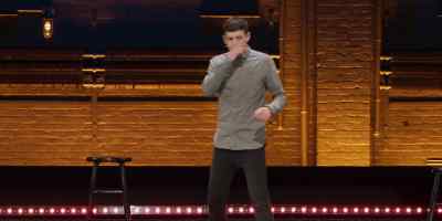 My father explained
that this woman was bereft. - Alex Edelman: Just for Us