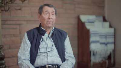 My father, Louis Dinner and mother - Jews of the Wild West