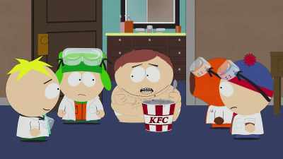 My favorite thing
in the world is - South Park: The End of Obesity