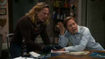 My finger's gonna fall off
because Aldo botched my tattoo. - The Conners