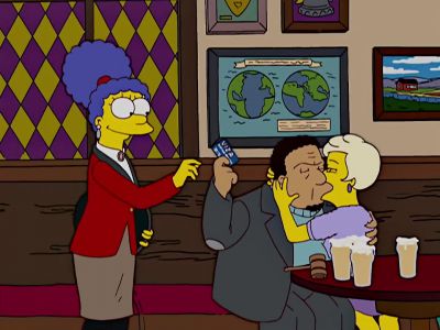 My first credit card. Wow,
the numbers are all bumpy-like. - The Simpsons
