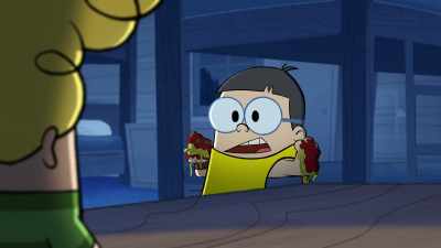 My first shirt is wet,
and my cool owl shirt is missing, - The Epic Tales of Captain Underpants