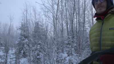 My first thought is
I'll shoot it and eat it, - Life Below Zero: Next Generation