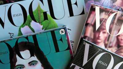 My first Vogue cover was Italian Vogue. - The Super Models