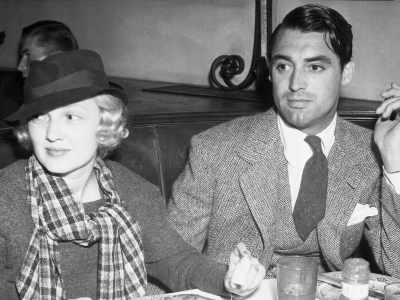 My first wife, Virginia
Cherrill, was divorcing me. - Becoming Cary Grant