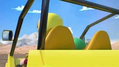 My foot is as lead
as it could possibly be! - Rainbow Rangers