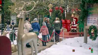 My friend, Bridget's
over there with them. - Christmas Next Door