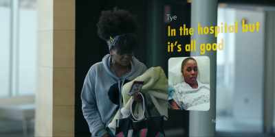 My friend really
is in a hospital. - Harlem