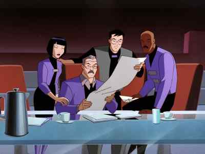 My friends, perhaps you're right. - Batman Beyond