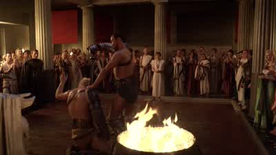 My fucking flank. - Spartacus