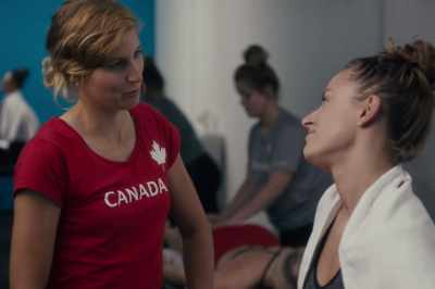 -My fucking lower back, eh?
-Yeah, your fucking lower back... - Nadia, Butterfly