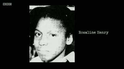 My girlfriend at the
time, Rosaline Henry, - Uprising