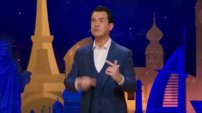 My girlfriend can't have orgasms
during intercourse, - Jimmy Carr: The Best of Ultimate Gold Greatest Hits