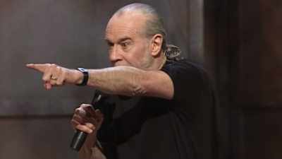 "My God has a bigger dick
than your God." - George Carlin's American Dream