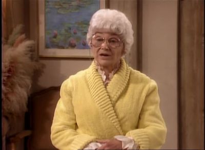 My God I've left brain cells all over the Eastern Seaboard - The Golden Girls