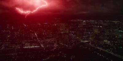 - My God, that lightning.
- It's temporal fracturing. - The Flash