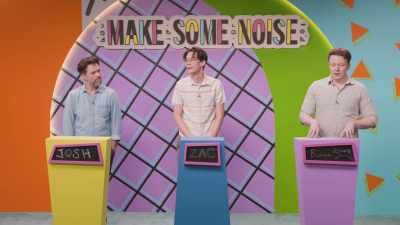 - "My God.
(Sam laughs) - Make Some Noise