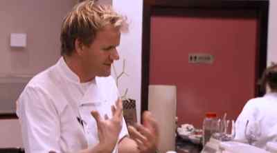 My God, that table for me - Kitchen Nightmares