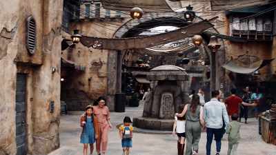 My grandson thinks I'm famous now.
[laughs] - One Day at Disney
