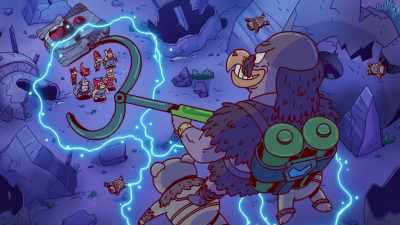 -My Gravity Pincer is amazing.
-[clanging] - ThunderCats Roar