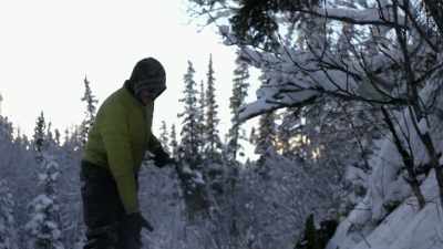 My hands are like numb
right now so I'm kinda, - Life Below Zero: Next Generation