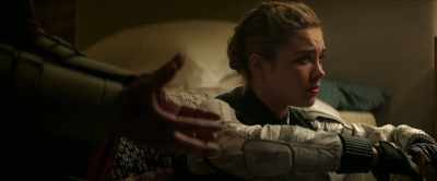 - My hands go in the river.
- (SCOFFS) - Black Widow