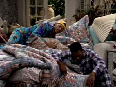 - My head is killing me.
- My throat hurts. - The Fresh Prince of Bel-Air