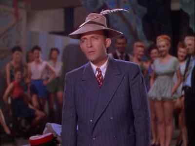 My, he's been in
that saloon a long time! - Blue Skies