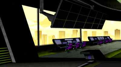 My highly advanced
command center - Teen Titans: Trouble in Tokyo