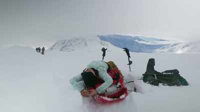 My hip flexors are on fire. - Edge of the Earth