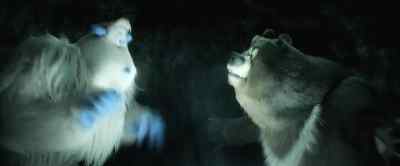 My husband is back there
sound asleep! - Smallfoot
