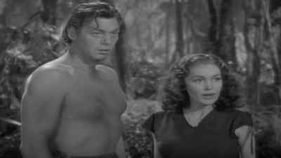 My husband has learned not to trust guns - Tarzan Finds a Son!
