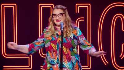 My husband who saw it happen,
said I was lying there - Sarah Millican: Bobby Dazzler