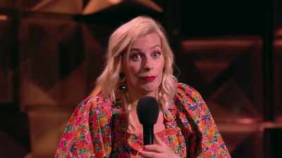 My husband wants things that I don't,
like a threesome. - Backstage with Katherine Ryan