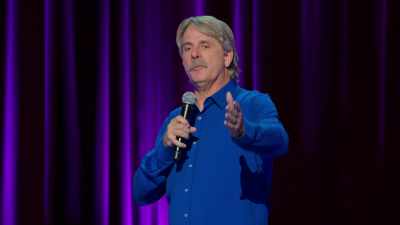 ♪ My husband won't fix
The broken screen door ♪ - Jeff Foxworthy: The Good Old Days