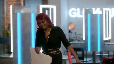 My journey here hasn't been plain sailing.
[laughs] It's been a hard ride. - Glow Up: Britain's Next Make-Up Star