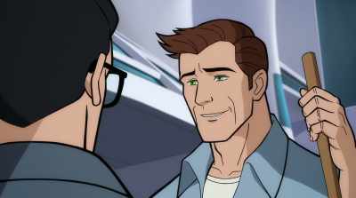 My kid, he's in first grade.
We got another on the way. - Superman: Man of Tomorrow