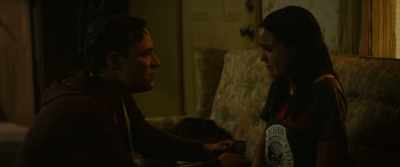 My leg was
all swollen and blue, - The Strangers: Prey at Night