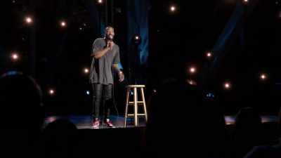 My leg would get itchy,
my ass would get small. - Marlon Wayans: You Know What It Is