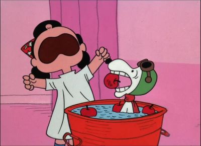 My lips touched dog lips - It's the Great Pumpkin, Charlie Brown