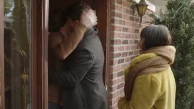 - My long-lost cousin.
- Hey. [LAUGHS] - The Moodys