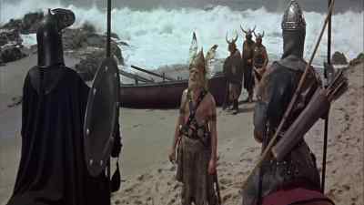 My master pledges to land
a thousand armed Vikings - Prince Valiant