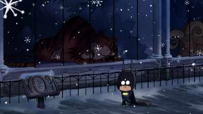 My memory matrix recalls
visiting many times with my parents. - Merry Little Batman
