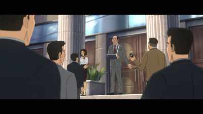 My mentor, Ken Takahara,
made fighting corruption his life's work. - Marvel's Hit-Monkey