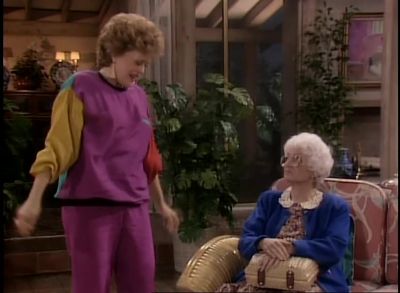 My mistake I thought since you looked - The Golden Girls
