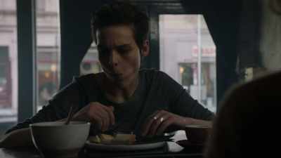 - My mistake.
- [PAPER TEARING] - Counterpart