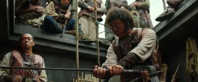 My mom and I fled a way, - The Pirates: The Last Royal Treasure