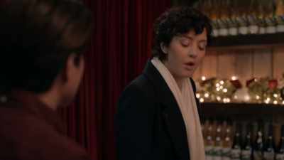 My Mom just got here,
and I think that she's going - The 5-Year Christmas Party