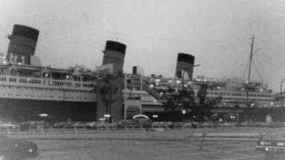 "My mom was sick on
that ship for nine days, - Shadow of a Wheel