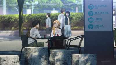 My mom started grilling me
about who I was going with. - Sword Art Online: The Movie – Ordinal Scale
